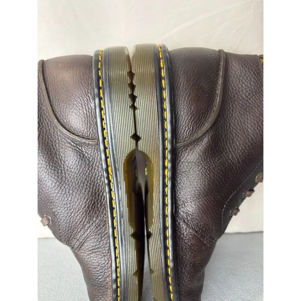 Dr. Martens AirWair Sussex Brown Pebble Leather Chukka Boots Men’s Size 12 - Picture 8 of 14